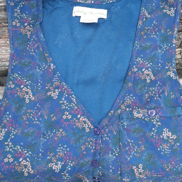 Anthropology Staring at Stars Tank Top Size S - Picture 6 of 6